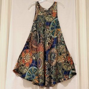 The Tod - Casual Summer Sleeveless Dress for Beach (Cover up),  Pool Party